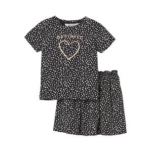 H&M girls 2 piece patterned cotton set